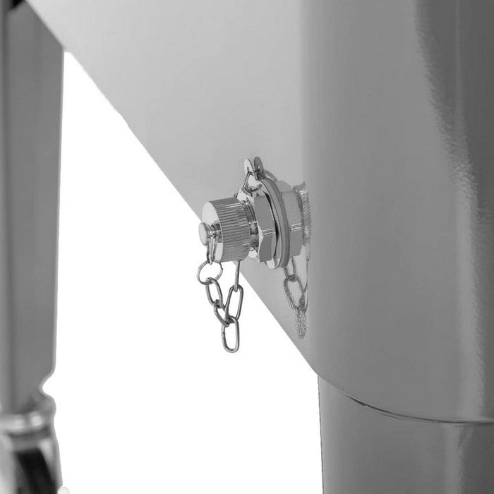 Tragbarer Kühlschrank Fresh Grau Metall 74 x 43 x 80 cm