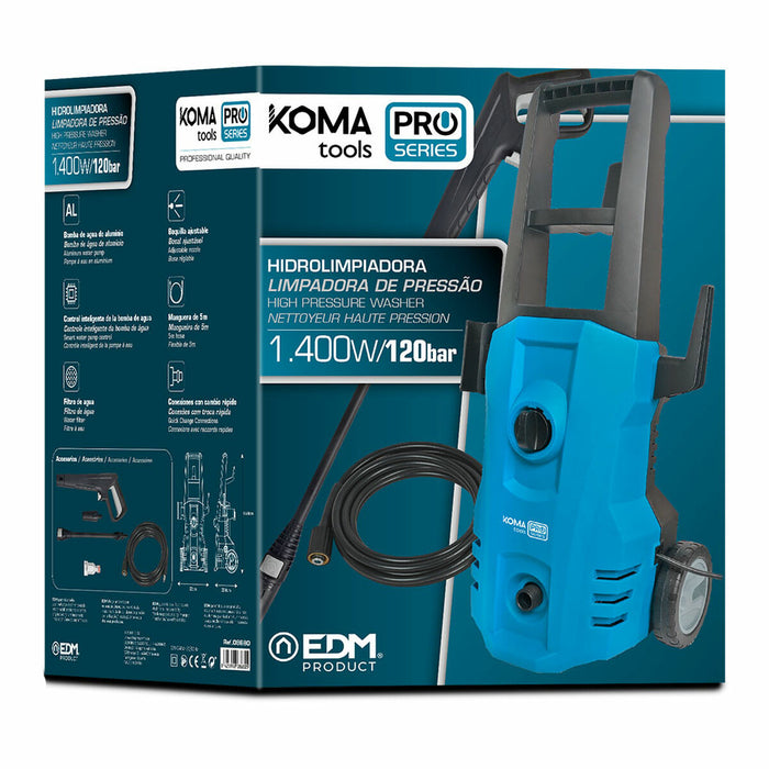 Hydroreiniger Koma Tools 1400 W 120 bar