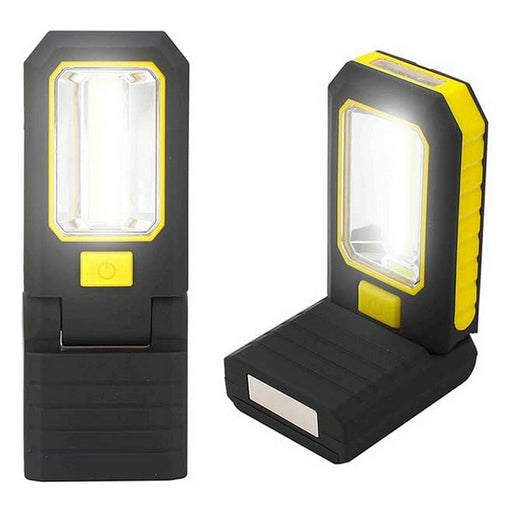 Taschenlampe LED EDM Cob XL Haken Magnet Gelb ABS 200 Lm