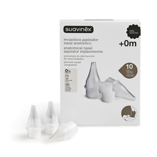 Nasensauger Teile Suavinex Recambio Aspirador Nasal 10 Stück (10 Stück)