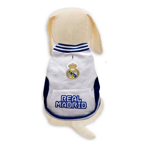 Hundepulli Real Madrid C.F. Weiß