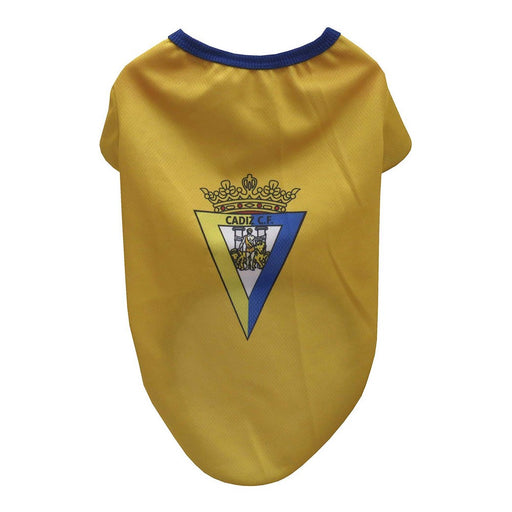 T-Shirt für Hunde Cádiz Club de Fútbol Gelb