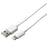 USB auf Lightning Verbindungskabel KSIX Apple-compatible Weiß