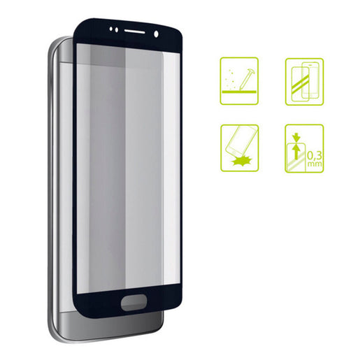 Bildschirmschutz aus Hartglas fürs Handy Iphone 7-8 Extreme 2.5D Schwarz