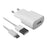 Wand-Ladegerät + Lightning-Kabel MFI Contact Apple-compatible 2.1A Weiß