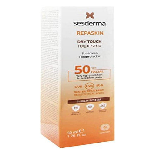 Sonnenschutzcreme für das Gesicht Sesderma Repaskin Dry Touch SPF 50 (50 ml)