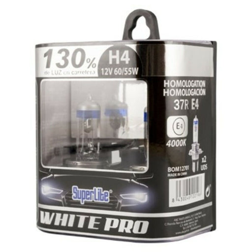 Autoglühbirne Superlite White Pro H4 12V 55/60W 4000K 37R/E4