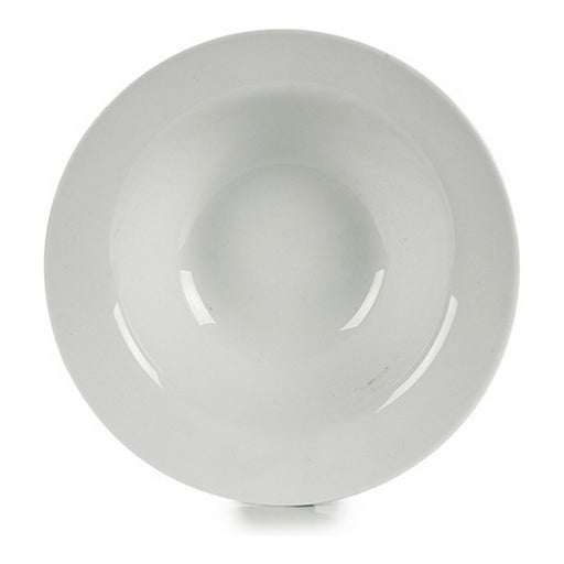 Teller Porzellan Weiß 23 x 6,5 x 23 cm (Ø 23 cm)