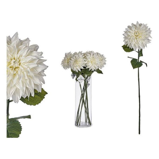 Dekorative Blume Dahlie Papier Kunststoff (16 x 74 x 16 cm)
