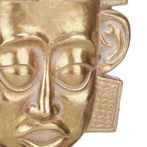 Deko-Figur Indianer Gold Polyesterharz (17,5 x 36 x 10,5 cm)