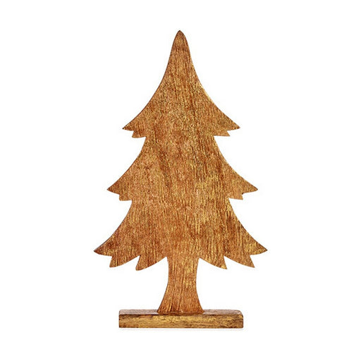 Weihnachtsbaum 5,1 x 49,5 x 25,5 cm Gold Holz