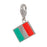 Charms für Damen Ti Sento 8304IT Rot grün Silberfarben (1 cm)