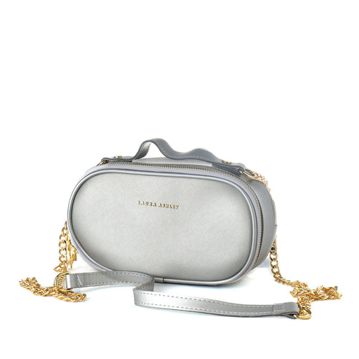 Damen Handtasche Laura Ashley SAC-PRIX Grau 22 x 13 x 6 cm