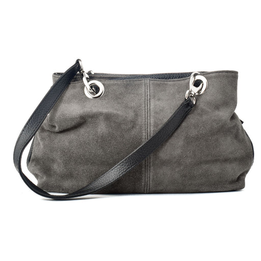 Damen Handtasche Lia Biassoni LIA-GR Grau 28 x 19 x 10 cm