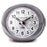 Analoger Wecker Timemark Grau LED Leicht Leise Snooze Nachtbetrieb 9 x 9 x 5,5 cm (9 x 9 x 5,5 cm)