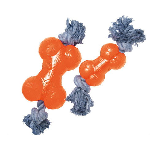 Hundespielzeug Gloria Knochen Orange 9 cm S