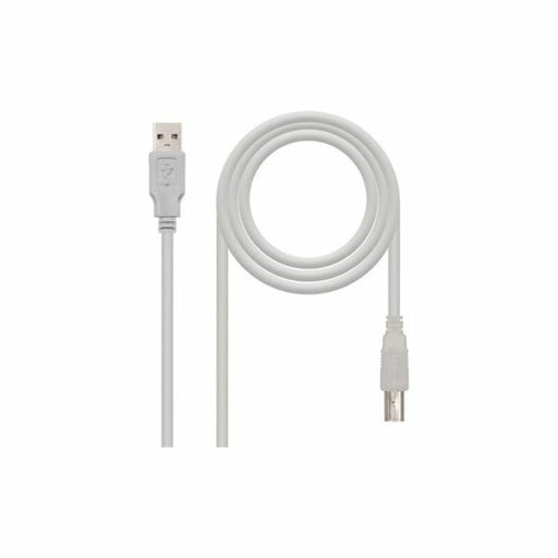 USB 2.0-Kabel NANOCABLE Beige