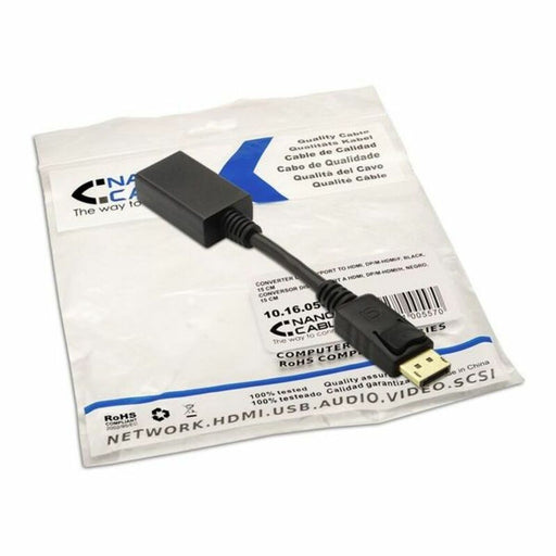 DisplayPort-zu-HDMI-Adapter NANOCABLE 10.16.0502 15 cm