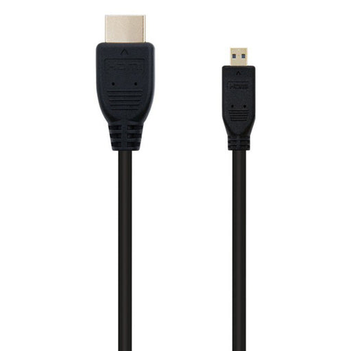 Micro HDMI-Kabel NANOCABLE 10.15.3502 1,8 m Schwarz
