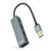 4-Port USB Hub NANOCABLE 10.16.4402 USB 3.0 Grau