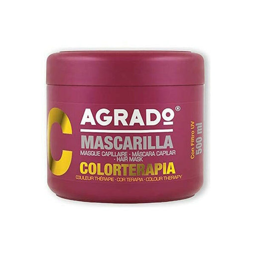 Maske für Coloriertes Haar Colorterapia Agrado (500 ml)