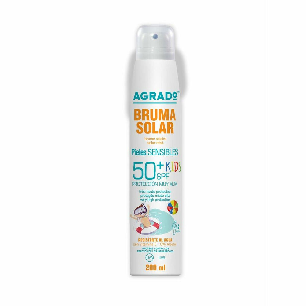 Sonnenschutzmaske Agrado Kids SPF50+ Sensible haut (200 ml)