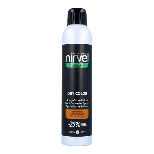Ansatzspray für graues Haar Green Dry Color Nirvel Green Dry Mittleres Blond (300 ml)