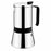 Italienische Kaffeemaschine Monix M770010 Edelstahl 10 Kopper Grau 500 ml 900 g