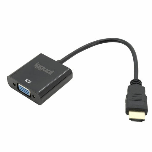 HDMI Kabel iggual IGG317303 Schwarz WUXGA
