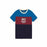 Kurzärmiges Fußball T-Shirt für Männer F.C. Barcelona Blau