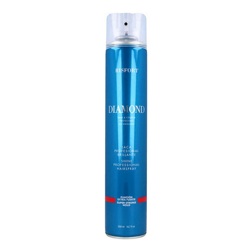 Haarspray für extra starken Halt Diamond Risfort 69888 (500 ml)