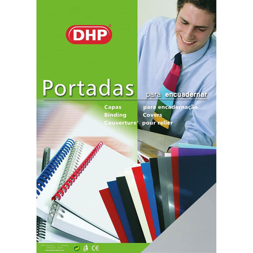 Buchbinderhüllen DHP Durchsichtig A4 PVC 100 Stücke