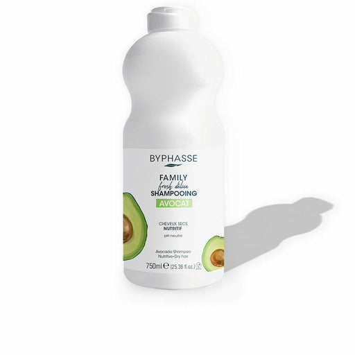 Pflegendes Shampoo Byphasse Family Fresh Delice Trockenes Haar Avocado (750 ml)