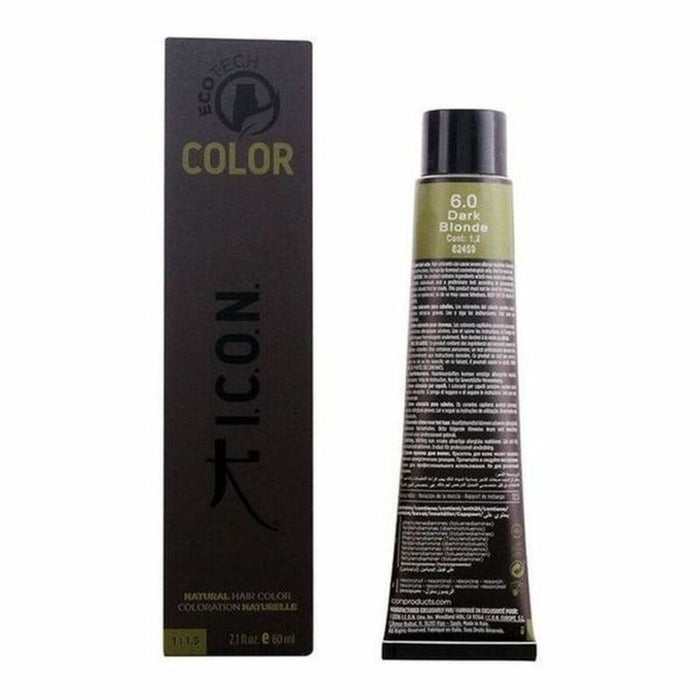Dauerfärbung Ecotech Color I.c.o.n. Ecotech Color (60 ml) Nº 9.0-rubio muy claro Nº 8.0-rubio claro 60 ml
