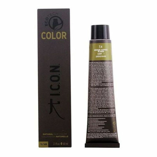 Dauerfärbung Ecotech Color I.c.o.n. Ecotech Color (60 ml) Nº 9.0-rubio muy claro 60 ml