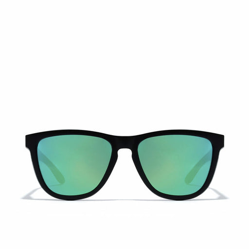 Unisex-Sonnenbrille Hawkers One Raw Schwarz Smaragdgrün (Ø 54,8 mm)