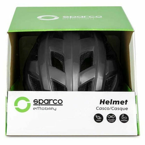 Helm für Elektroroller Sparco SPCSE300BK Grau Schwarz