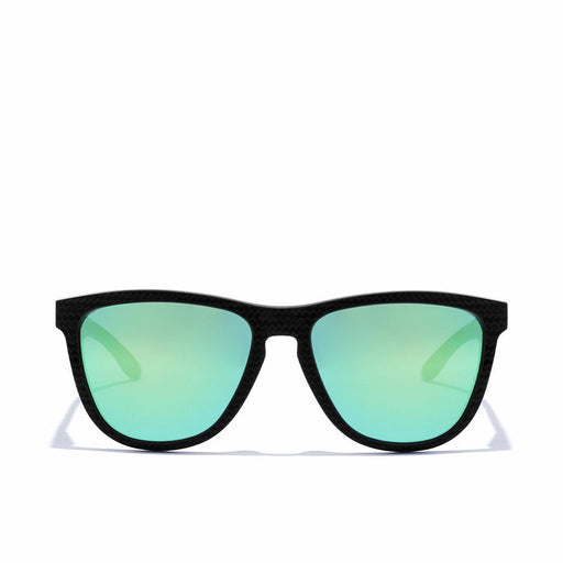 polarisierte Sonnenbrillen Hawkers One Raw Carbon Fiber Schwarz Smaragdgrün (Ø 55,7 mm)