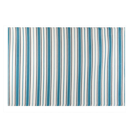 Außenbereich-Teppich Milos 160 x 230 x 0,5 cm Blau Polypropylen