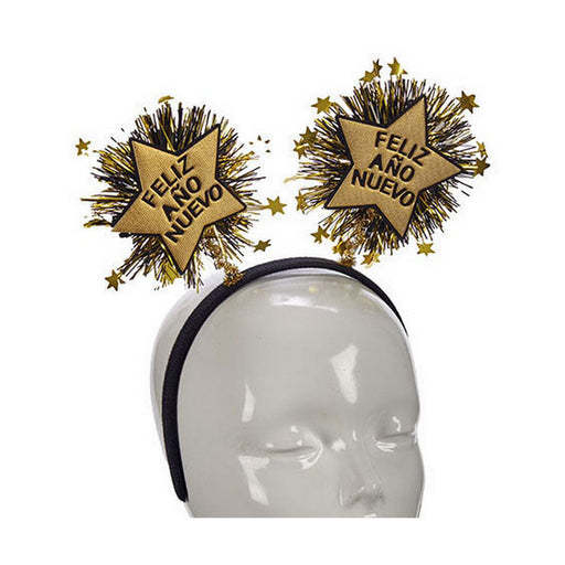 Stirnband Feliz Año Nuevo Stern Kunststoff