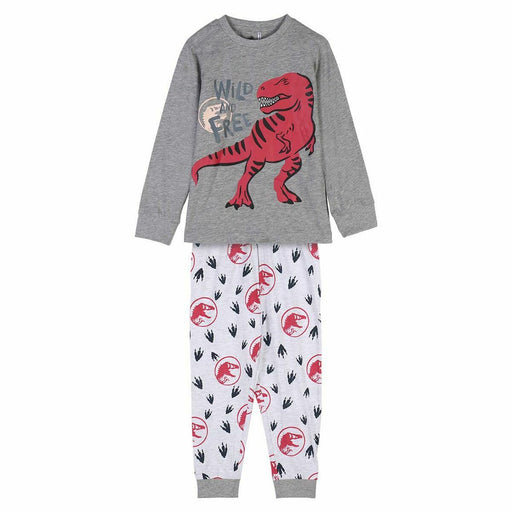 Schlafanzug Für Kinder Jurassic Park Grau