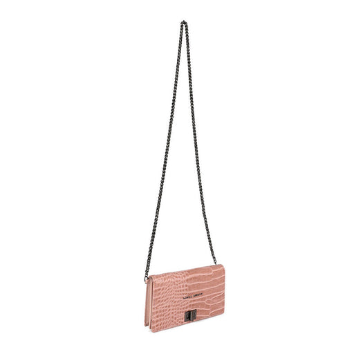 Damen Handtasche Laura Ashley DUTHIE-CROCO-POWDER Rosa 19 x 11 x 3 cm