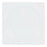 Flacher Teller Inde Zen Porzellan Weiß 27 x 27 x 3 cm