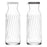 Glas-Flasche LAV 1,2 L mit Deckel