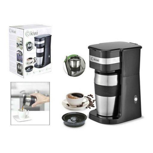 Elektrische Kaffeemaschine Kiwi KCM-7505 420 ml 750W Schwarz