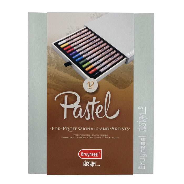 Pastell-Stift Bruynzeel Design Etüie 12 Stücke Bunt