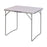 Table Klapptisch Aluminium 80 x 60 x 69 cm