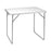 Table Klapptisch Aluminium 80 x 60 x 69 cm