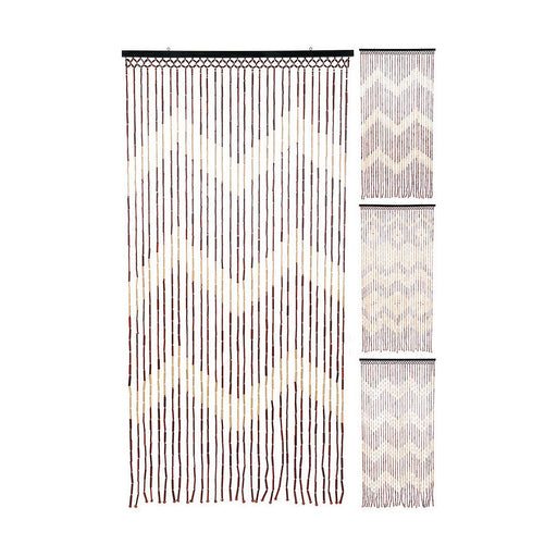 Vorhang H&S Collection Außenbereich Tür Bambus 90 x 180 cm