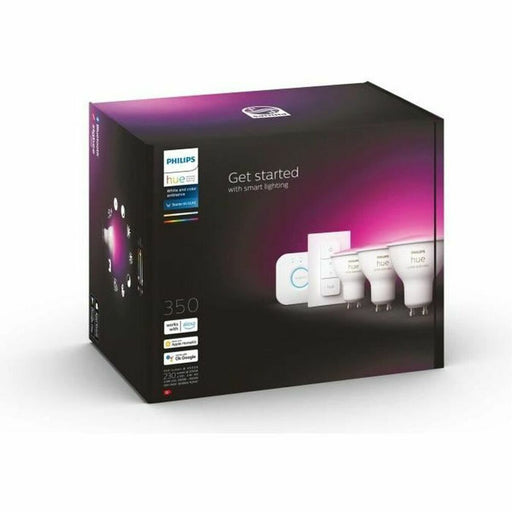 LED-Lampe Philips Kit de inicio GU10 Weiß G GU10 350 lm (6500 K) (3 Stück)